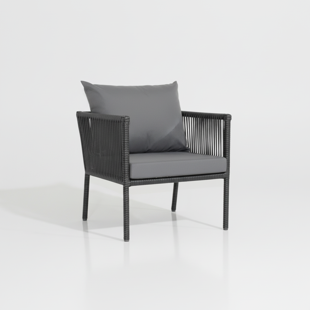 Rio Maxi Rattan Oturma Takımı - Antrasit