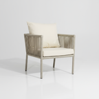 Rio 2+1+1 Rattan Oturma Takımı - Krem