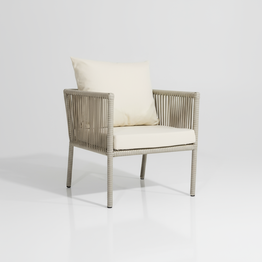 Rio Maxi Rattan Oturma Takımı - Krem