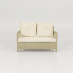 Mars Rattan Oturma Takımı 2+1+1+Sehpa - Krem