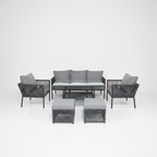 Rio Maxi Rattan Oturma Takımı - Antrasit