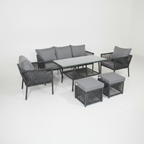 Rio Maxi Rattan Oturma Takımı - Antrasit