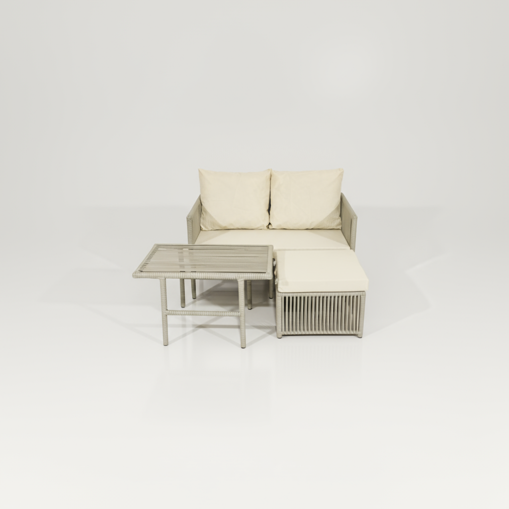 Rio Mini Köşe Takımı - Krem