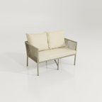 Rio 2+1+1 Rattan Oturma Takımı - Krem