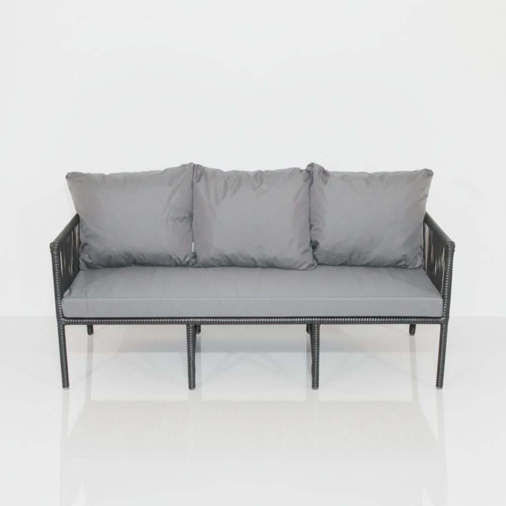 Rio 3+1+1 Rattan Oturma Takımı - Antrasit