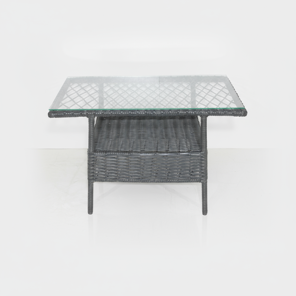 Mars Rattan Oturma Takımı 2+1+1+Sehpa - Antrasit